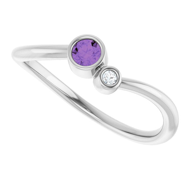 Natural Amethyst | Round | 3mm
