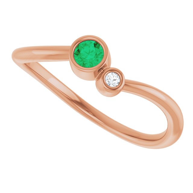 Natural Emerald | Round | 3mm | Lab-Grown Emerald | Round | 3mm