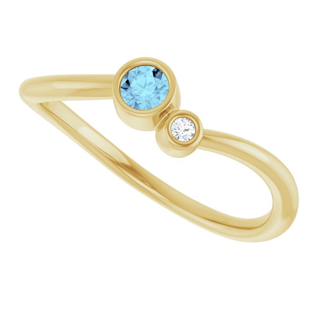Natural Aquamarine | Round | 3mm