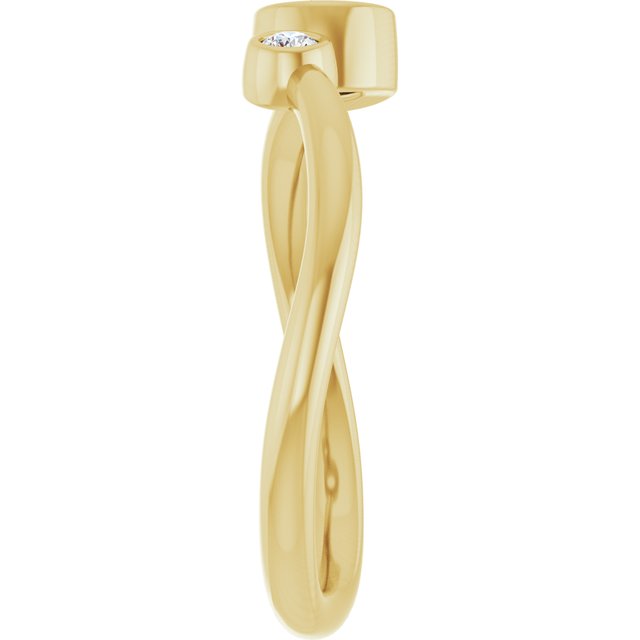 Natural White Sapphire | Round | 4mm