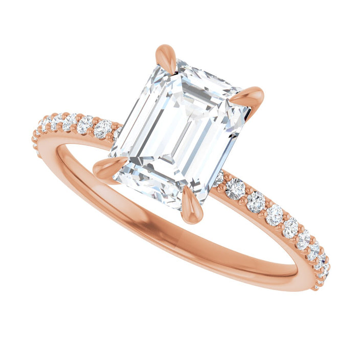 14K Rose | Emerald