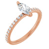 14K Rose | Marquise
