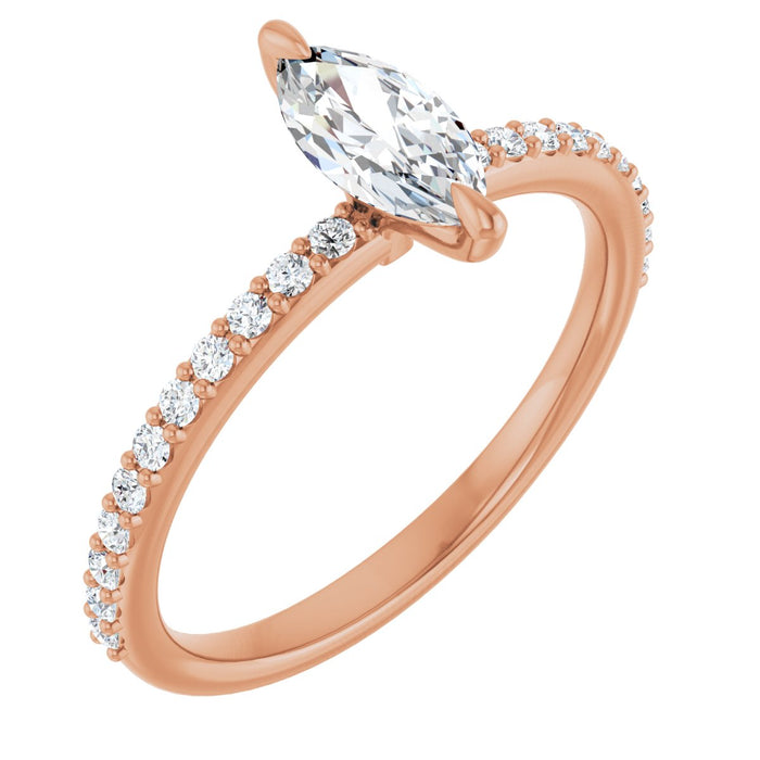 14K Rose | Marquise