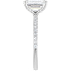 14K White | Emerald