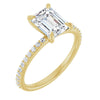 14K Yellow | Emerald