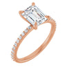 14K Rose | Emerald