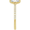 14K Yellow | Marquise
