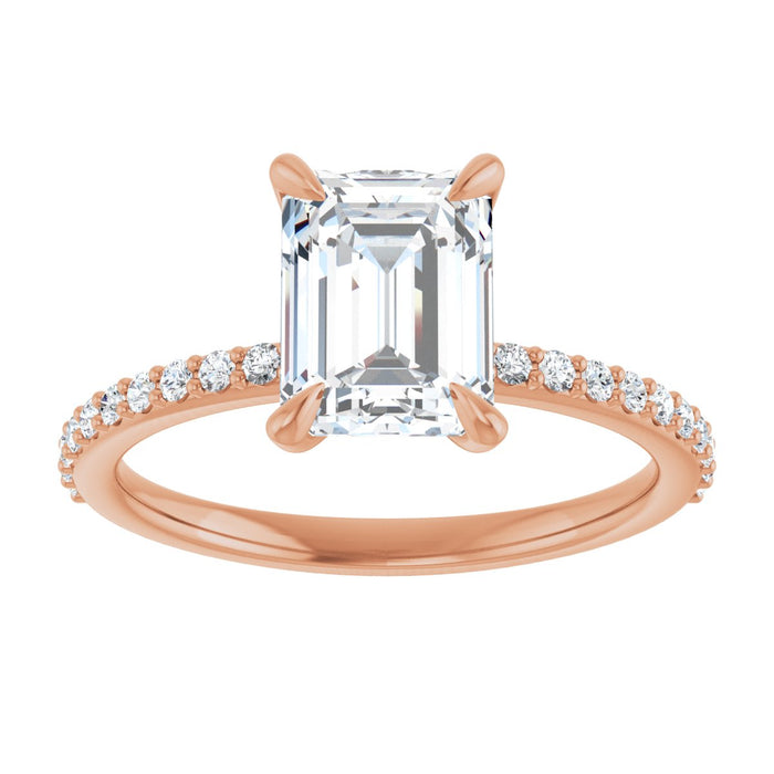 14K Rose | Emerald
