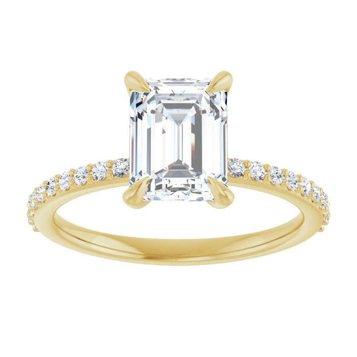 14K Yellow | Emerald