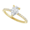 14K Yellow | Pear
