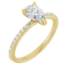 14K Yellow | Pear