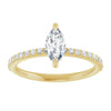 14K Yellow | Marquise