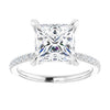 14K White | Square