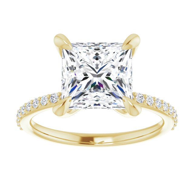 14K Yellow | Square