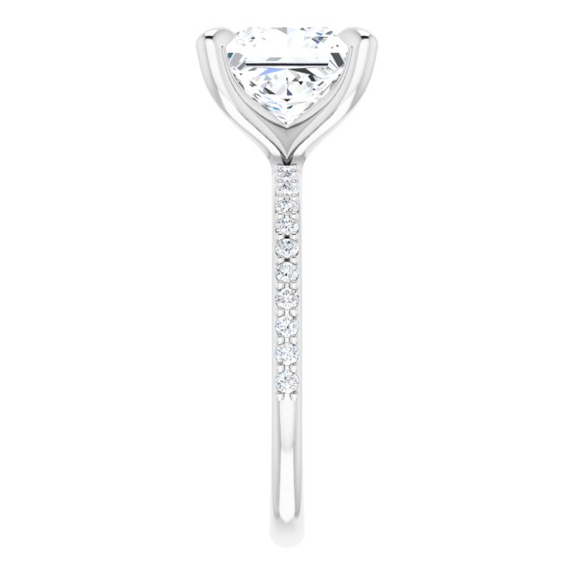 14K White | Square