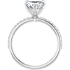 14K White