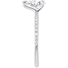 14K White | Pear