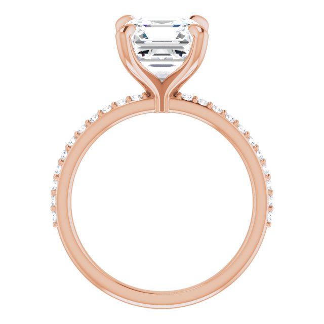 14K Rose | Asscher