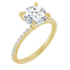 14K Yellow | Round
