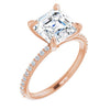 14K Rose | Asscher