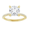 14K Yellow | Cushion