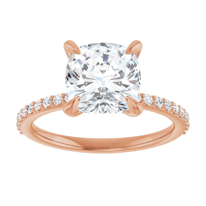 14K Rose | Cushion