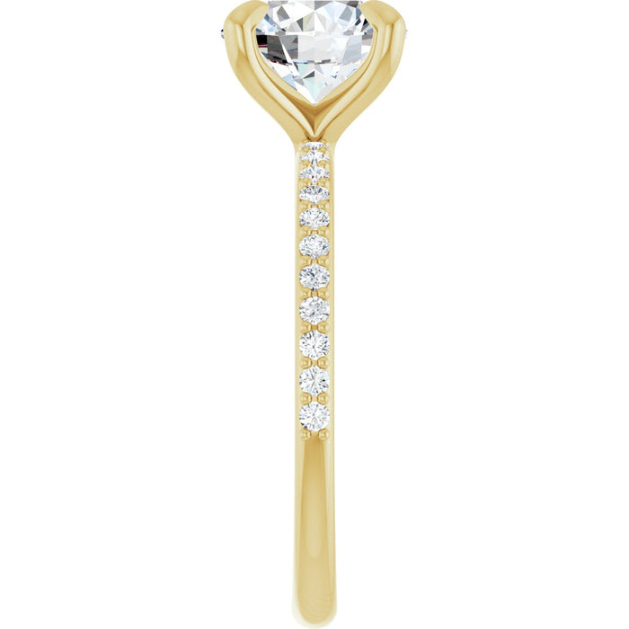 14K Yellow | Round
