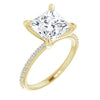 14K Yellow | Square