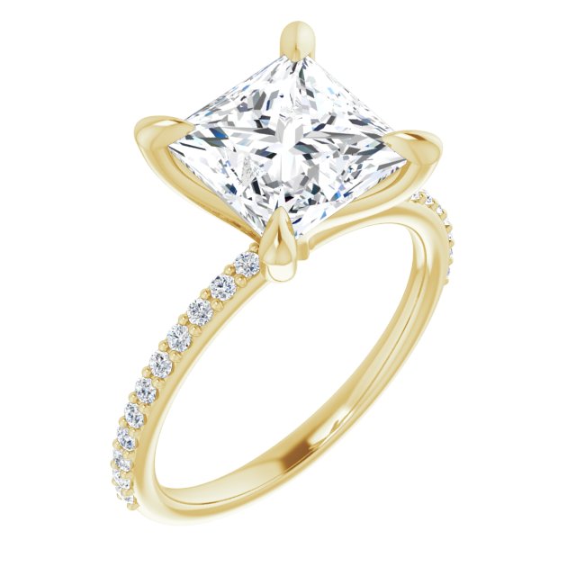 14K Yellow | Square