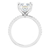 14K White | Square