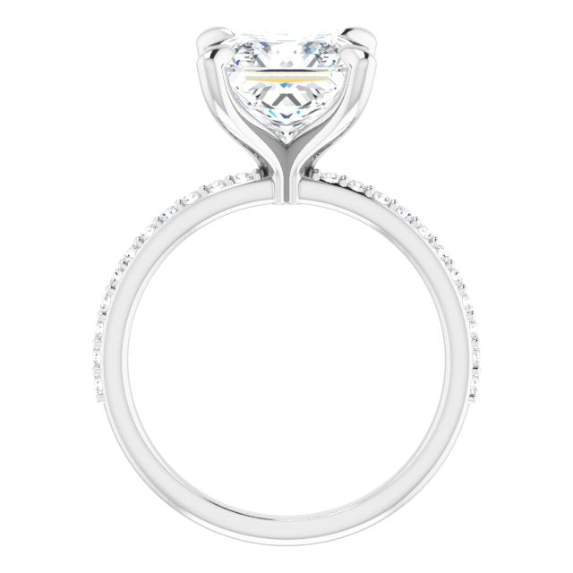14K White | Square