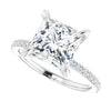 14K White | Square