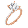14K Rose | Cushion
