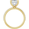 14K Yellow | Cushion