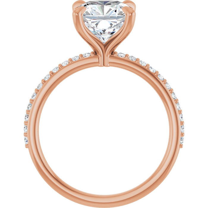 14K Rose | Cushion