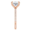 14K Rose | Asscher
