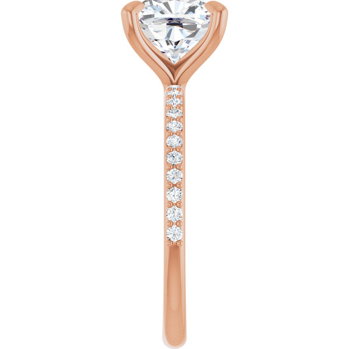 14K Rose | Cushion