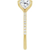 14K Yellow | Cushion