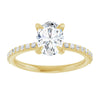 14K Yellow | Oval