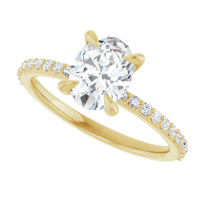 14K Yellow | Oval