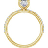 14K Yellow | Oval