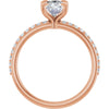 14K Rose | Oval