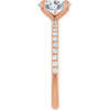 14K Rose | Oval
