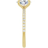 14K Yellow | Oval