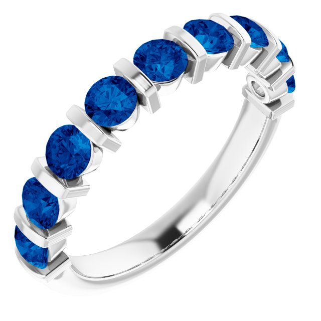Lab-Grown Blue Sapphire | Round | 2mm | Natural Blue Sapphire | Round | 2mm