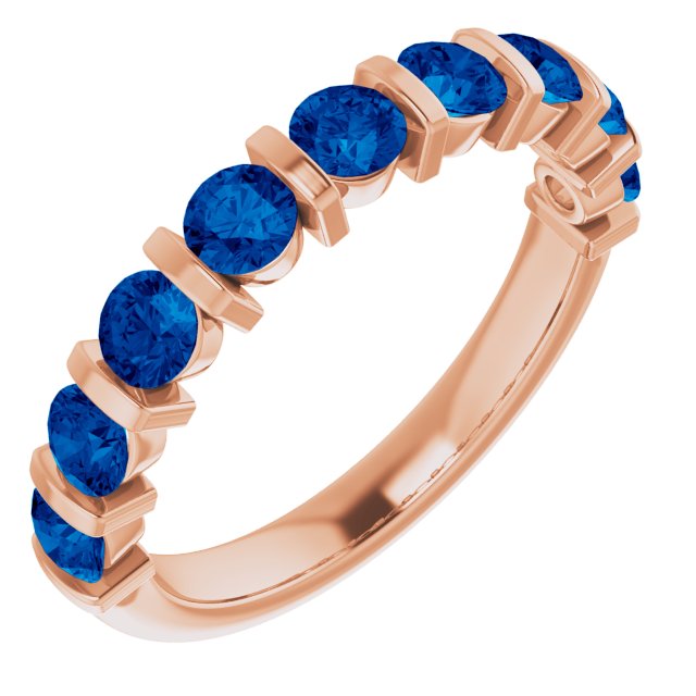 Lab-Grown Blue Sapphire | Round | 2mm | Natural Blue Sapphire | Round | 2mm