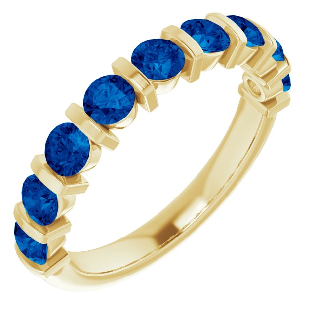 Lab-Grown Blue Sapphire | Round | 2mm | Natural Blue Sapphire | Round | 2mm