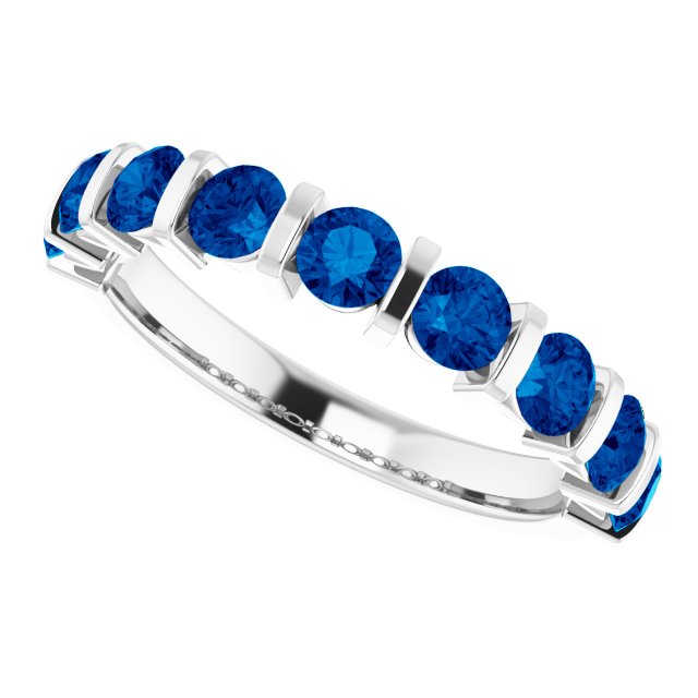 Lab-Grown Blue Sapphire | Round | 2mm | Natural Blue Sapphire | Round | 2mm