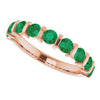 Lab-Grown Green Emerald | Round | 2mm | Natural Green Emerald | Round | 2mm