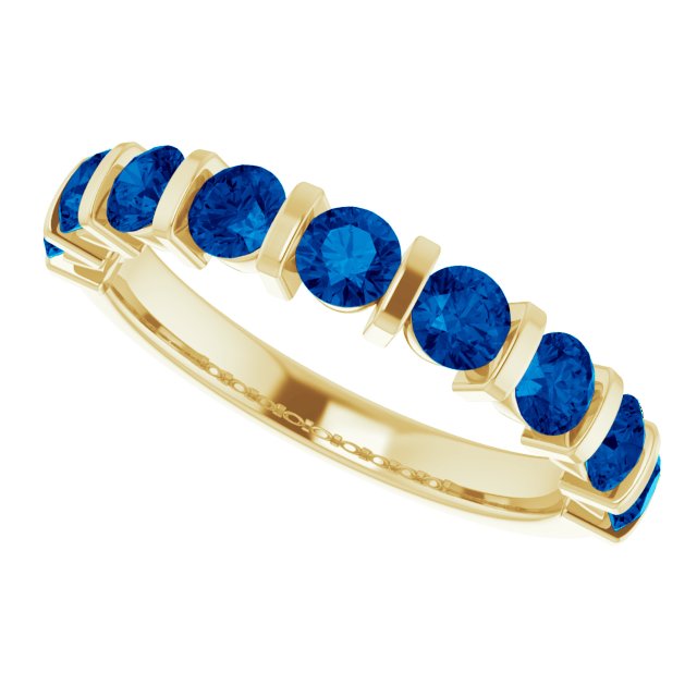 Lab-Grown Blue Sapphire | Round | 2mm | Natural Blue Sapphire | Round | 2mm